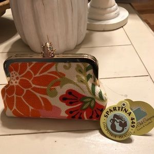 Spartina 449 Canon Cottage Yacht Club CoinpurseNWT